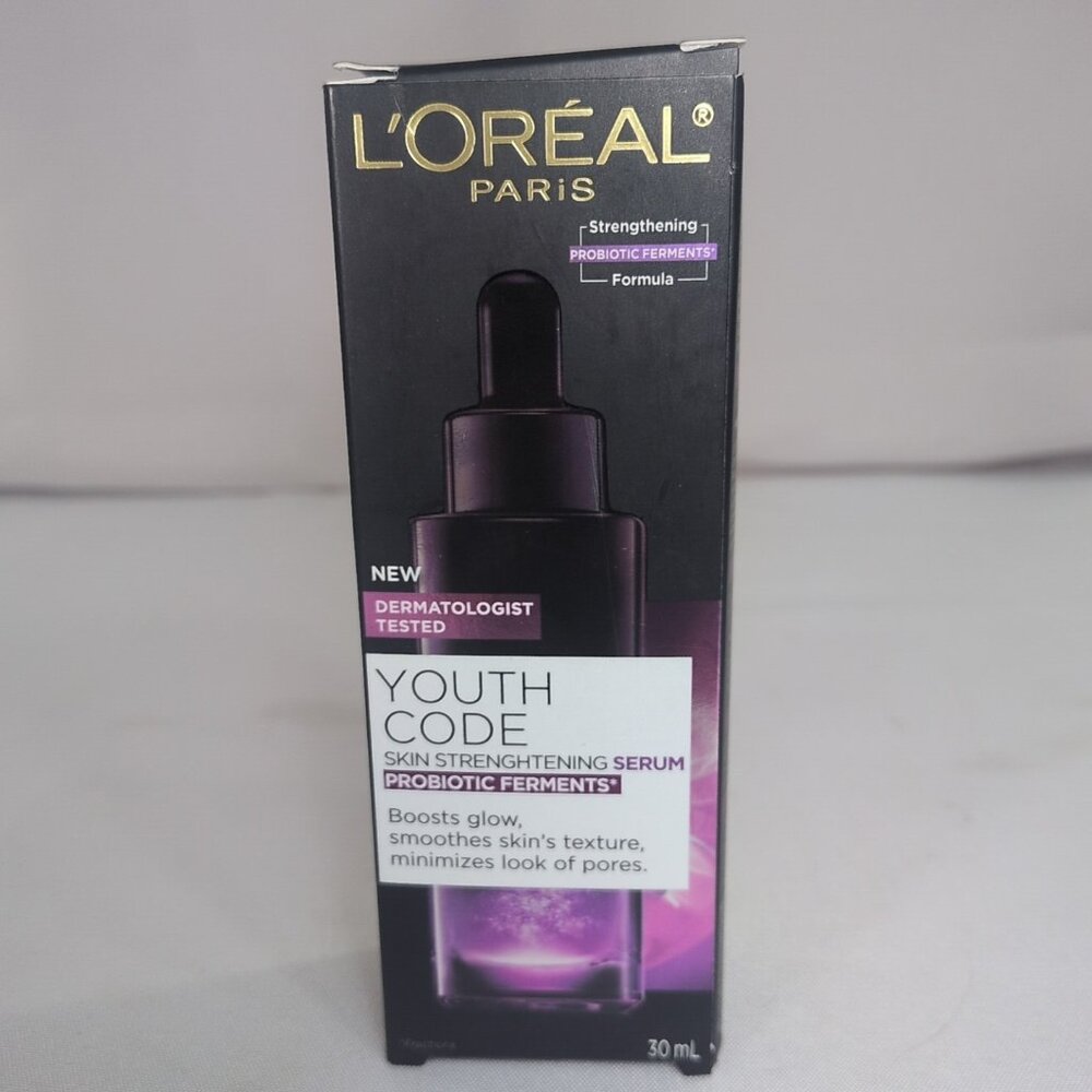 L'Oreal Youth Code Skin Strengthening Serum Probiotic Ferments 30 ml NEW